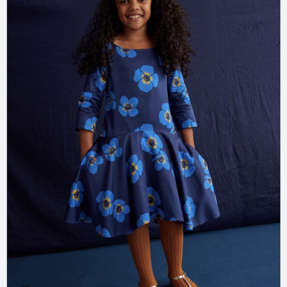 NWT tea collection girls size 5 dress